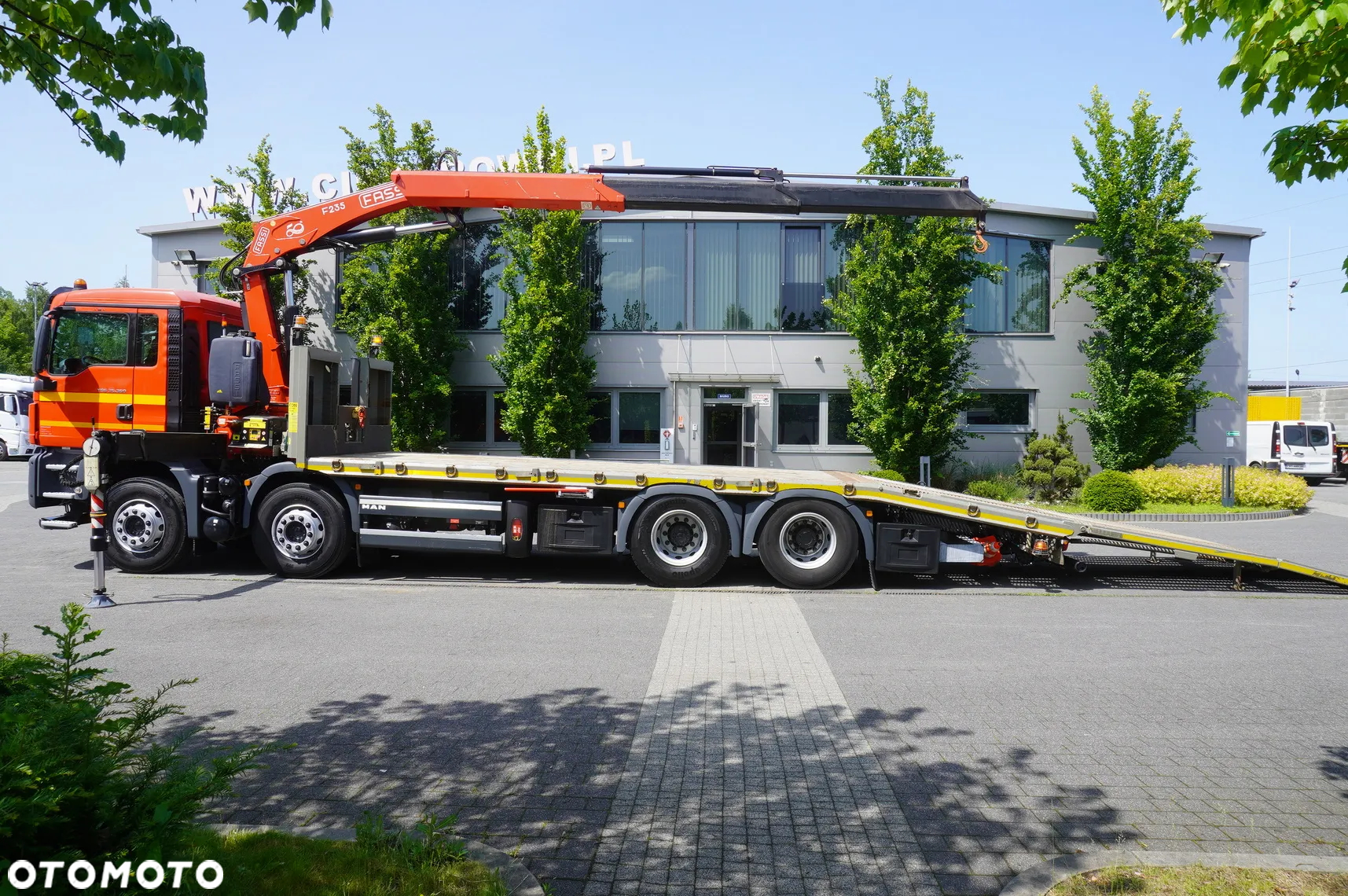 MAN TGS 35.360 E6 8x2 / HDS Fassi F235 / 6,5 t udźwig / 8,3 m wysięg - 4