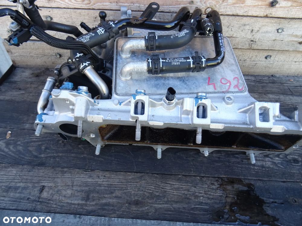 Kolektor ssący VW AUDI SKODA 2.0 TDI 04L129766BL przepustnica 04l128063AA - 4