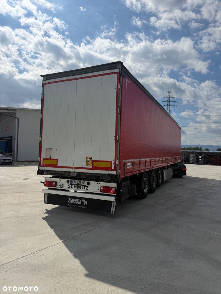 Schmitz Cargobull STANDART OŚ podnoszona kosz  opony 100%  alu deski zbrojona plandeka - 2