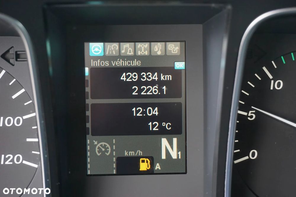 Mercedes-Benz ACTROS / 1835 / ACC / E 6 / FIRANKA + WINDA / 21 PALET / DŁ. 8,4 M - 12