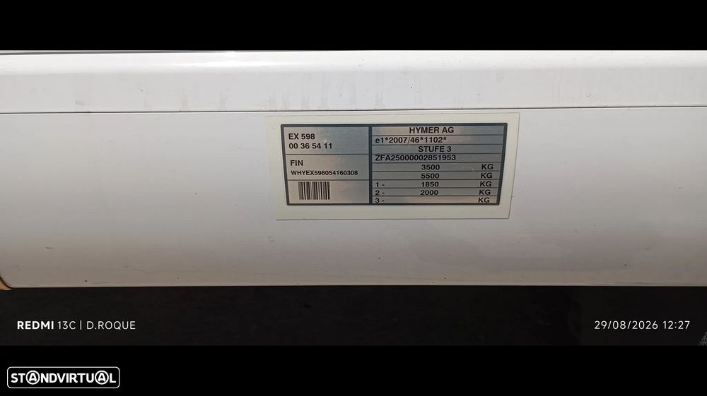 Hymer Excl Line LOH1014AHYX598 - 27