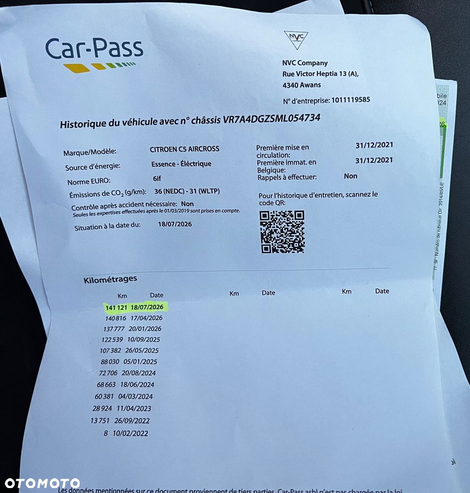Citroën C5 Aircross 1.6 PHEV 180 Plus EAT8 - 28