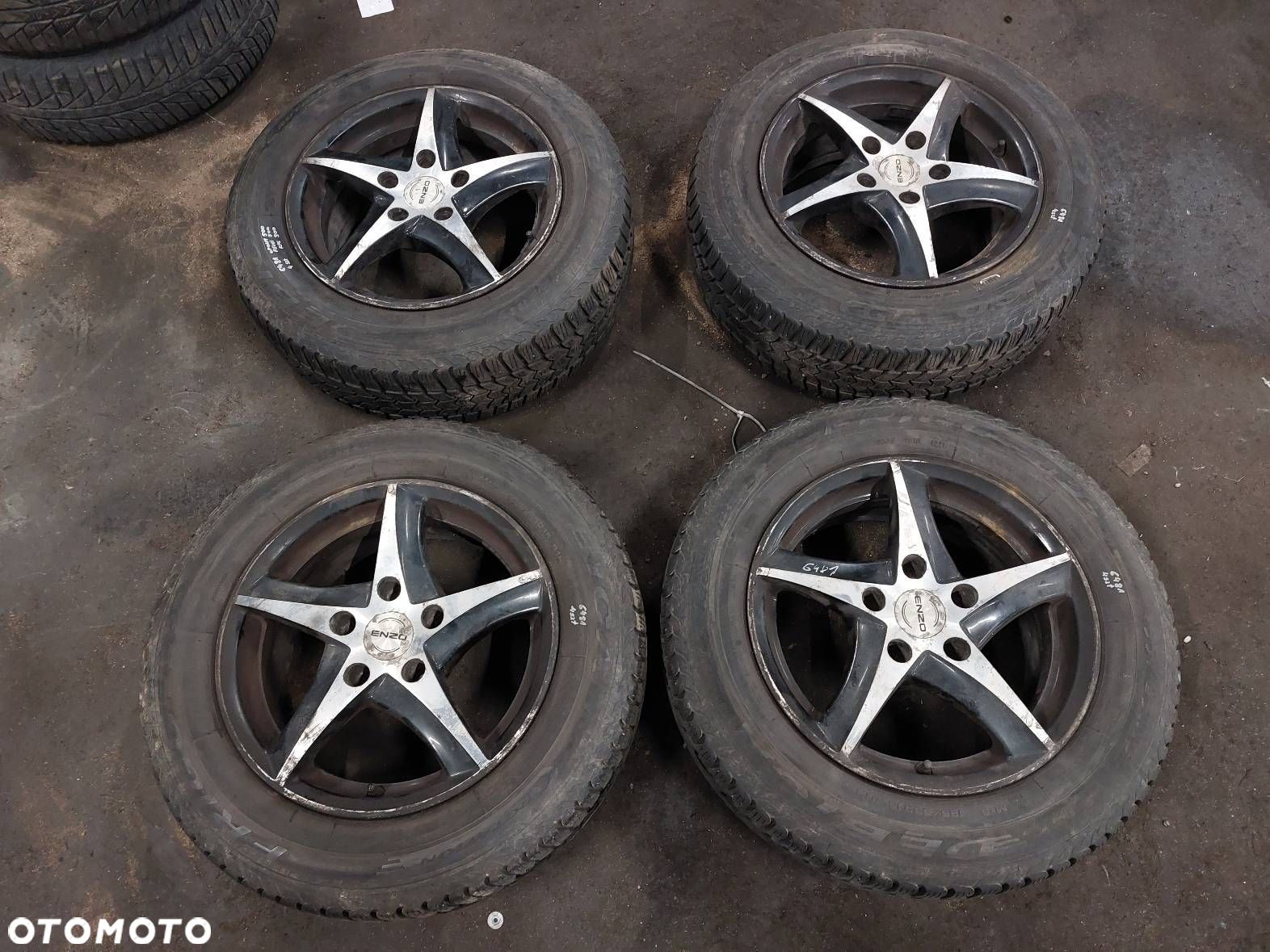 FELGI ALUMINOWE 4 SZT ENZO 5x114,3 6,5Jx15 ET40 FI67,1 MAZDA 3 - 1