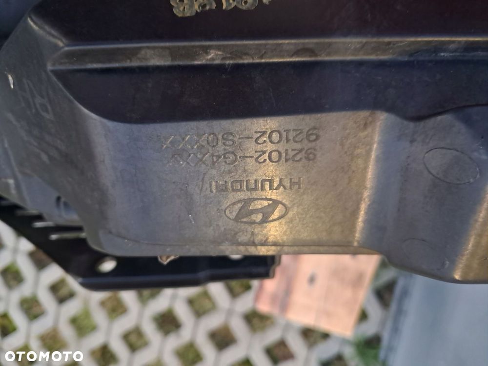 Lampa prawa Hyundai i30 N N-line 2017 full led czarna ciemna igła przód - 5