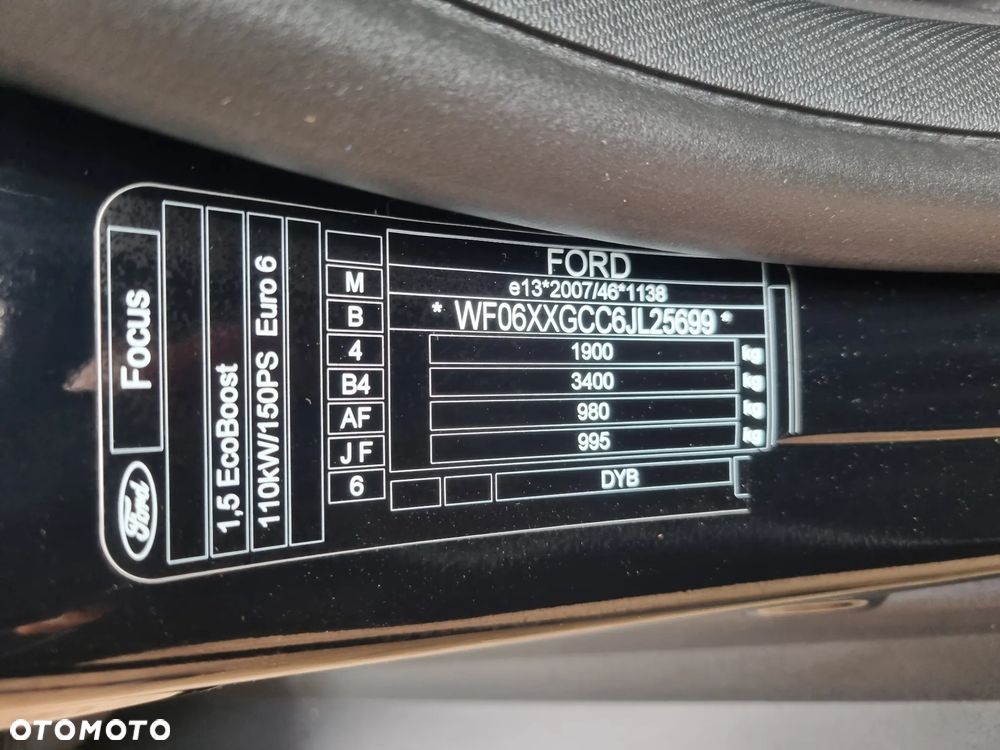 Ford Focus 1.5 EcoBoost Start-Stopp-System Business Edition - 19