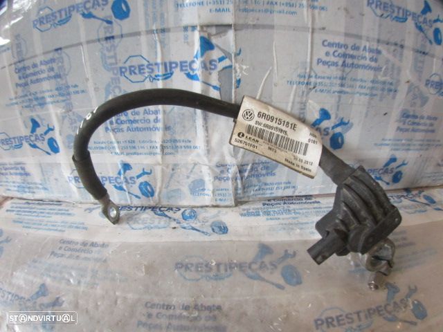Modulo 6R0915181E VW POLO 5 6R FASE 1 2012 1.6TDI 90CV 5P CINZA ESCURO Cabo Da Bateria Negativo - 1