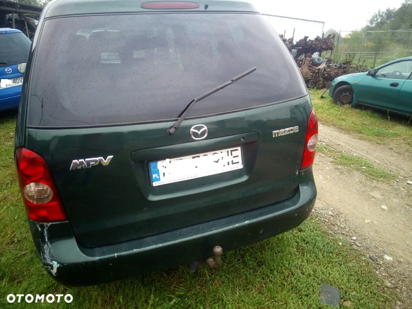 Mazda MPV 99-06 szyba tylna tył w klapie w kolor 18J