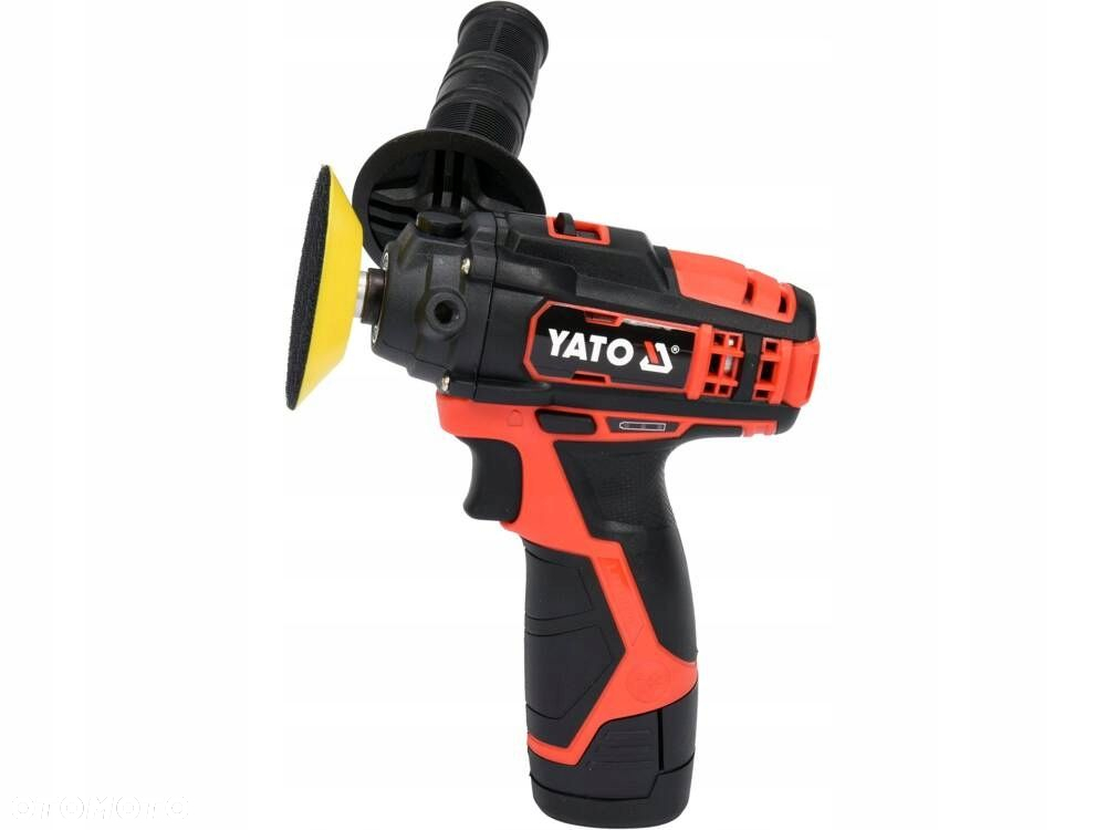 YATO POLERKA SAMOCHODOWA SZLIFIERKA AKUMULATOROWA 12V  3GĄBKI YT-82903 - 3