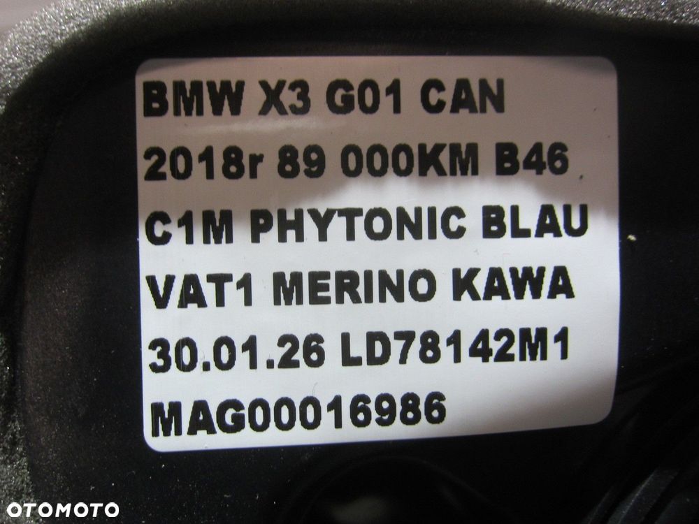 BMW X3 G01 G02 F98 F97 GŁOŚNIK ŚREDNIOTONOWY TOP HIFI 65136813105 6813104 R - 10