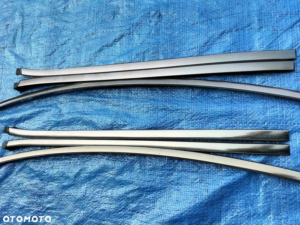 LISTWA LISTWY SZYBY CZOŁOWEJ PRZÓD PRZEDNIEJ LEWA PRAWA GÓRNA KOMPLET MERCEDES CLK W209 LIFT AMG - 2