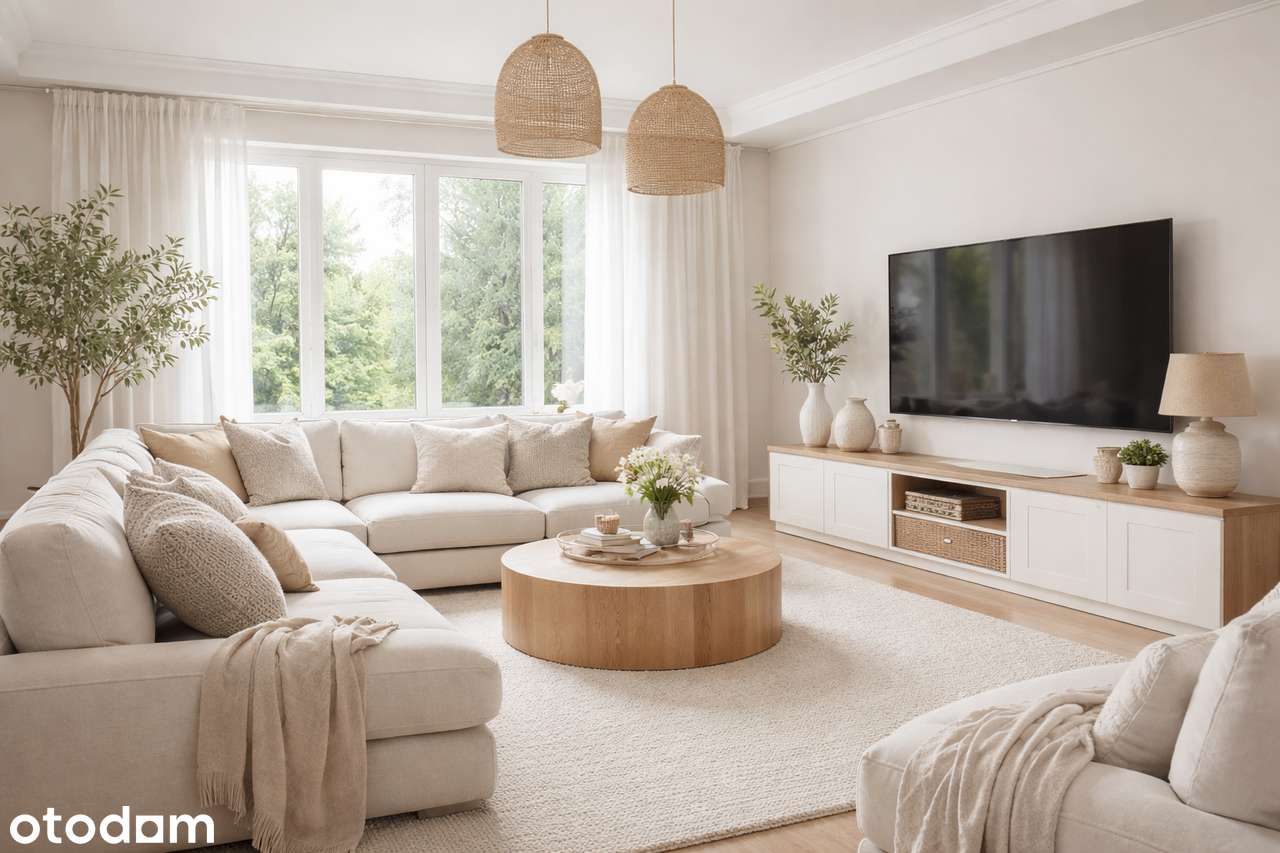 Mieszkanie z dużym salonem | 2 pokoje | Ogródek - 17 m² | Super układ!