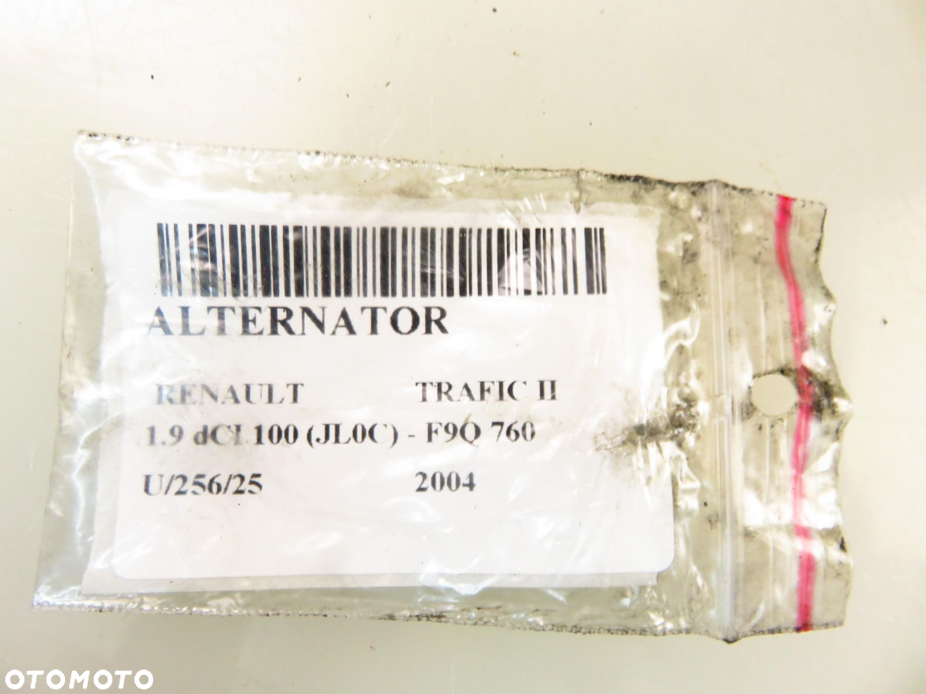 ALTERNATOR RENAULT TRAFIC II 1.9 dCI  5901259403862 - 7