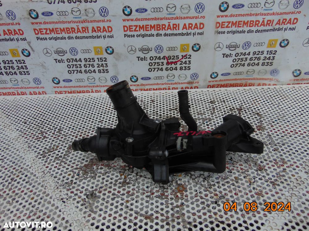 Carcasa termostat Mercedes Vito w447 viano 1.7 Nissan x Trail Qashqai Koleos renault clio megane sc - 5