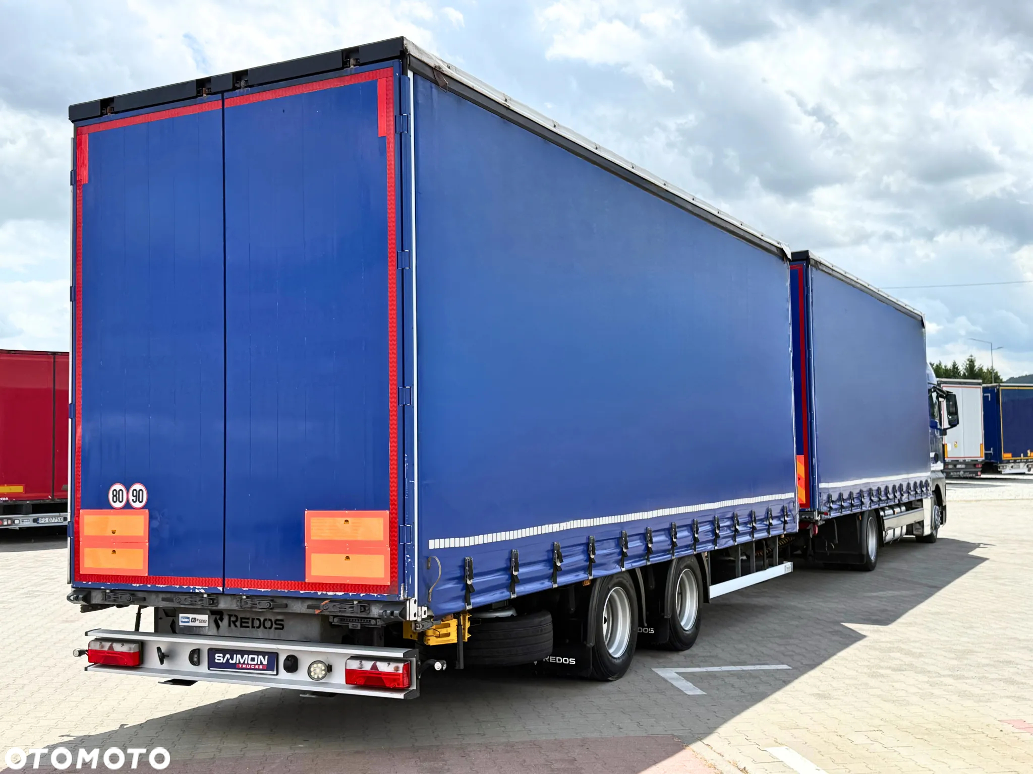 MAN TGX 18.420 / PRZEJAZDOWY / ZESTAW TANDEM 120M3 / 7,75 M + 7,75 M - 4