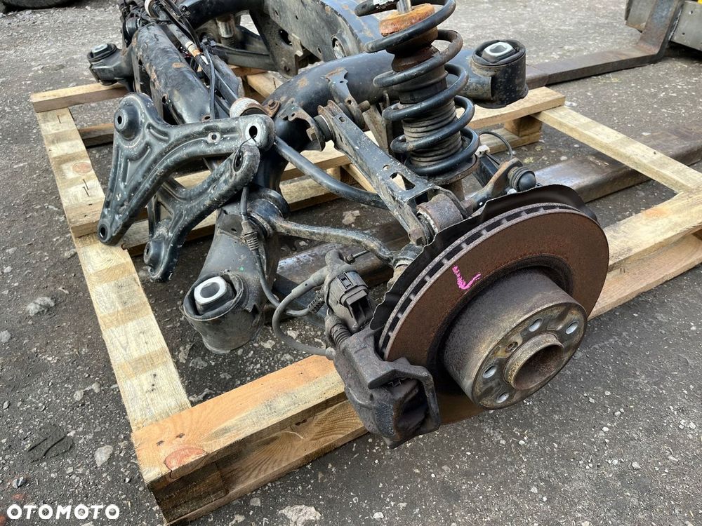 Belka wozek zawieszenie zaciski wahacze tyl BMW F25 X3 3.0 D N57 KPL - 5