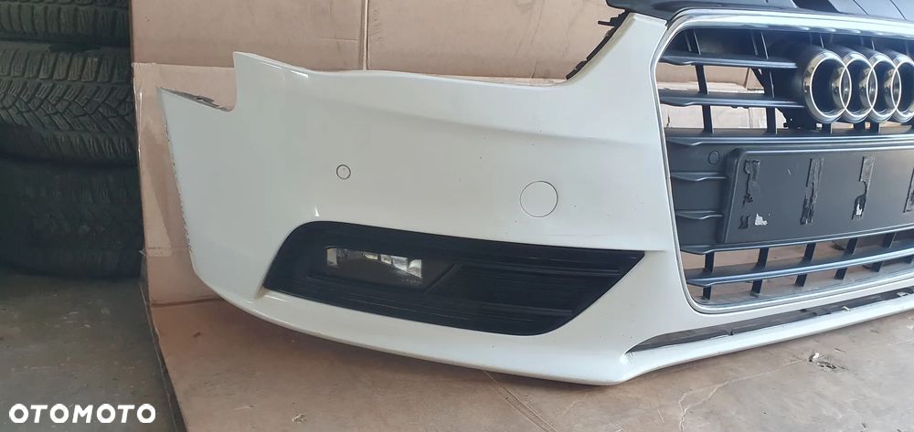 Zderzak przód przedni Audi A4 B8 Lift LY9C - 3
