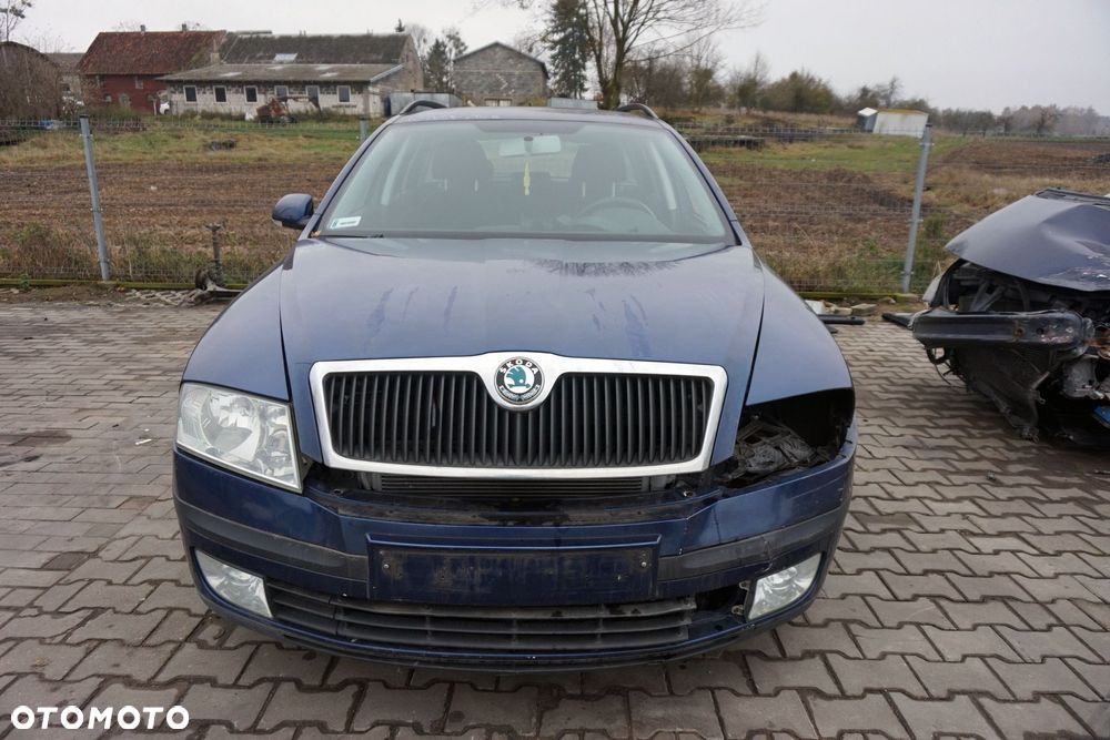 SKODA OCTAVIA II KOMBI 2006 9462 1.9 TDI BXE 105KM GQQ GRANATOWY na części - 8