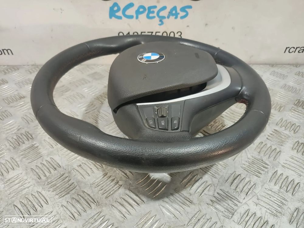 Volante Completo em Pele BMW Serie 1 F20 Comandos Multifunções - 3