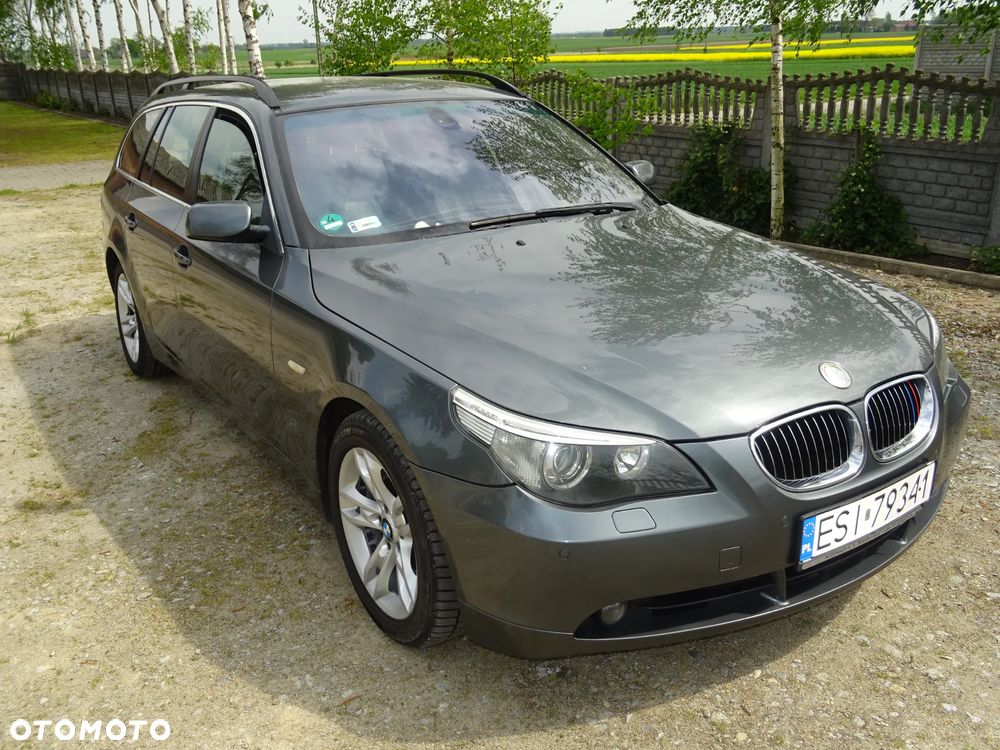 BMW E61 E60 FULL TITANGRAU II LUSTERKO PRAWE 3-PIN PODŚWIETLANIE LED EU - 7