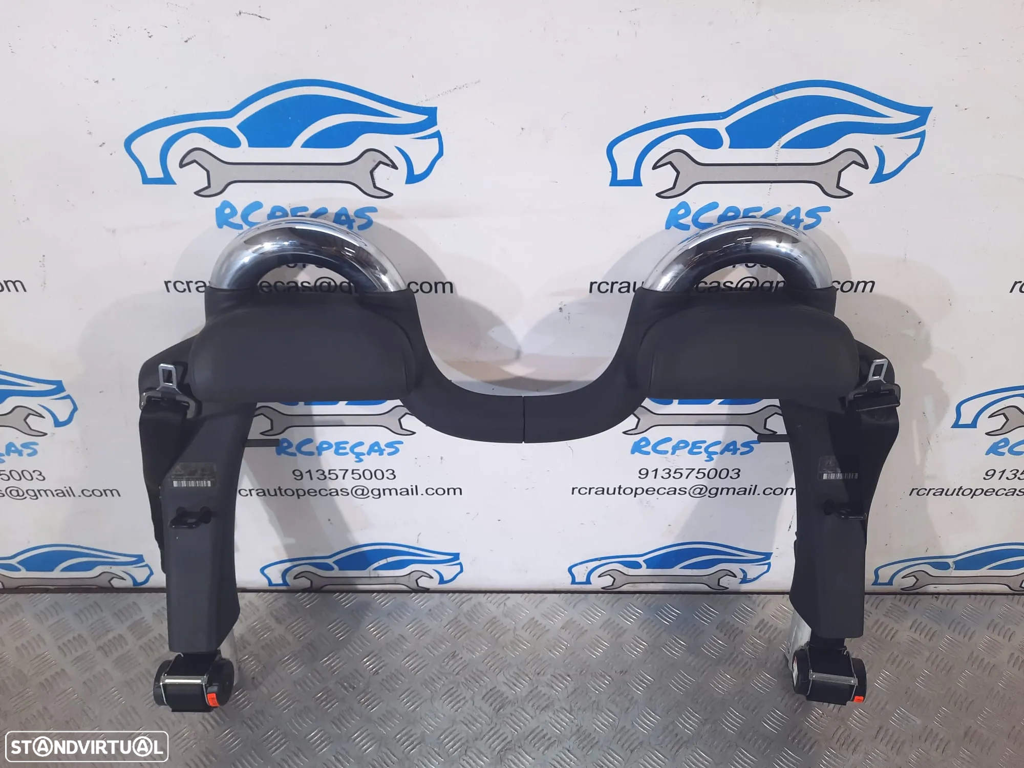 BARRAS ANTICAPOTAMENTO PROTEÇÃO MINI COOPER S R52 CABRIO 54607117905 7117905 ROLL BAR ROLLOVER DEFLETOR VENTO ANTI-CAPOTAMENTO - 6