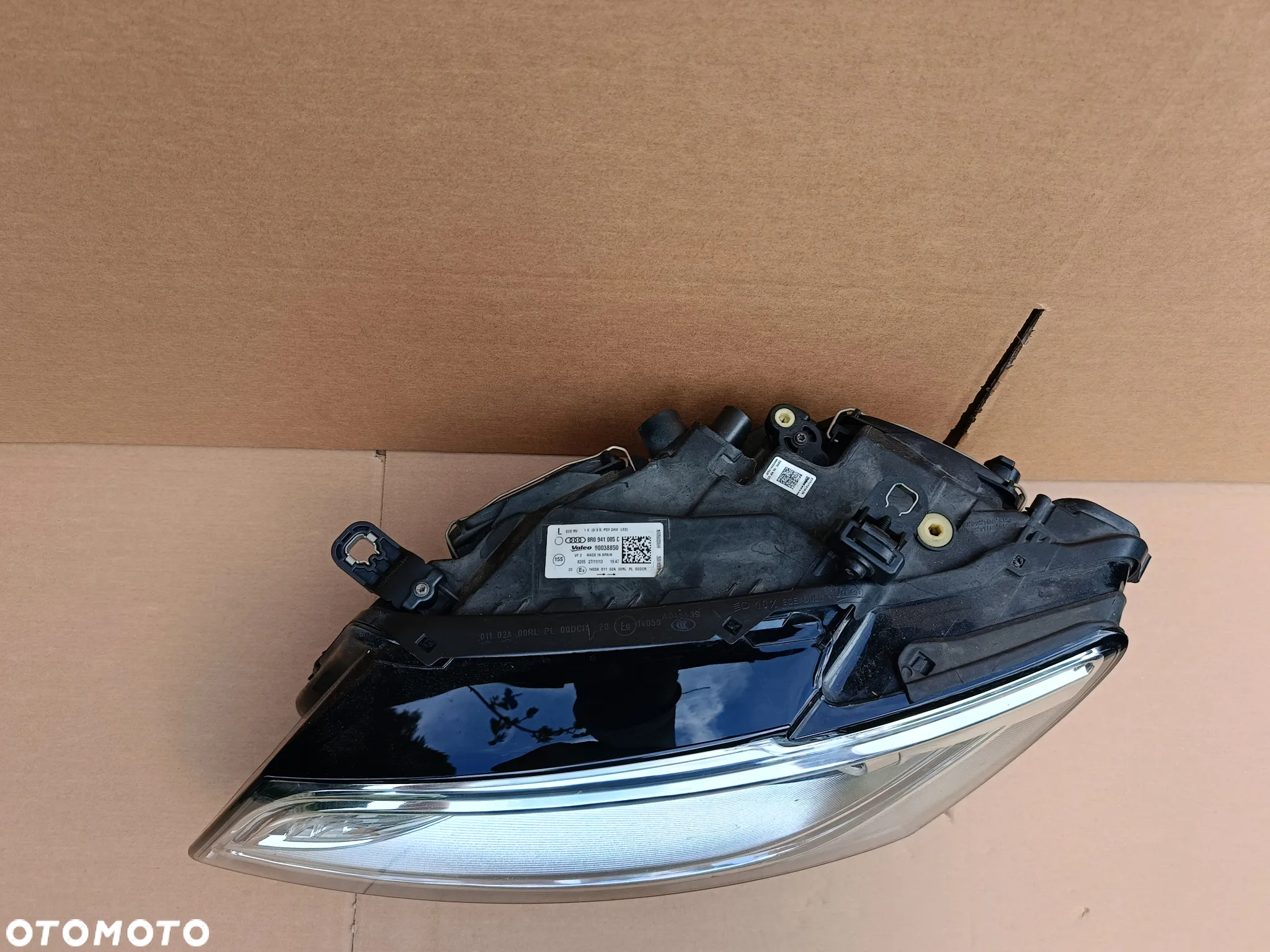 Bi-xenon przedni lewy LED Audi Q5 lift lampa 8R0941005C - 2