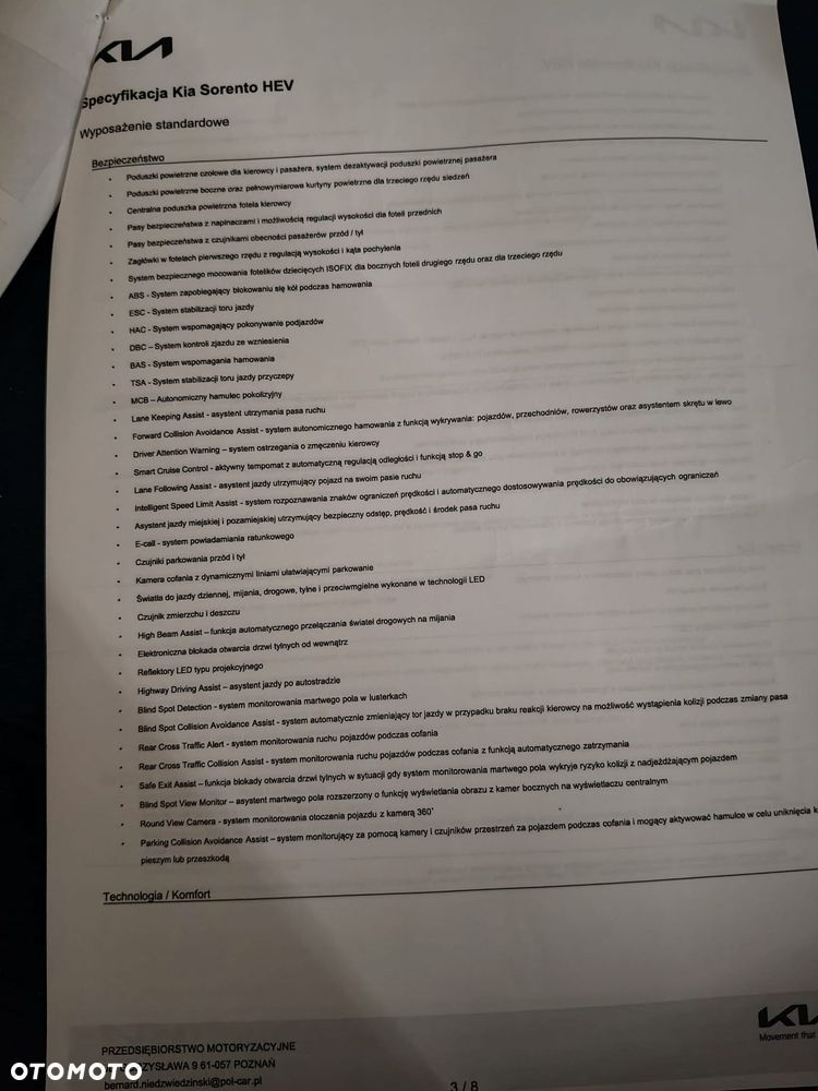 Kia Sorento 1.6 T-GDI HEV Prestige Line 7os - 27