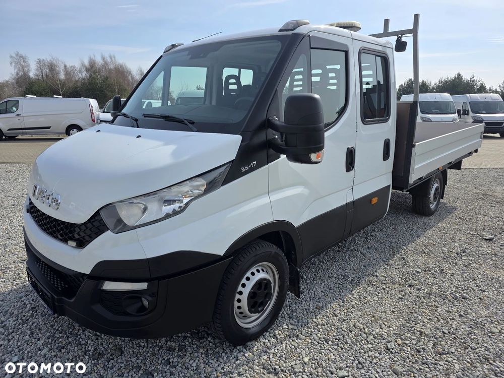 Iveco 35S17 3.0 HPI 170 KONNA DOKA BRYGADÓWKA 7 OSOBOWA KLIMA WEBASTO 3,2 M SKRZYNIA DO 3,5T GWARANCJA - 1