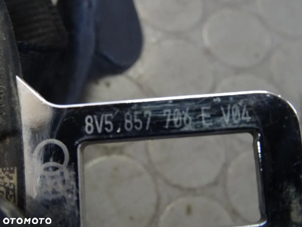 8V5857706E pas bezpieczenstwa prawy Audi A3 8V sportback czesci - 2