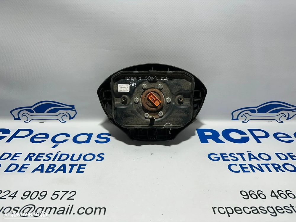 .Airbag Volante Condutor Original Renault Scenic Megane MK1 7700433084 1995 - 2004 - 5