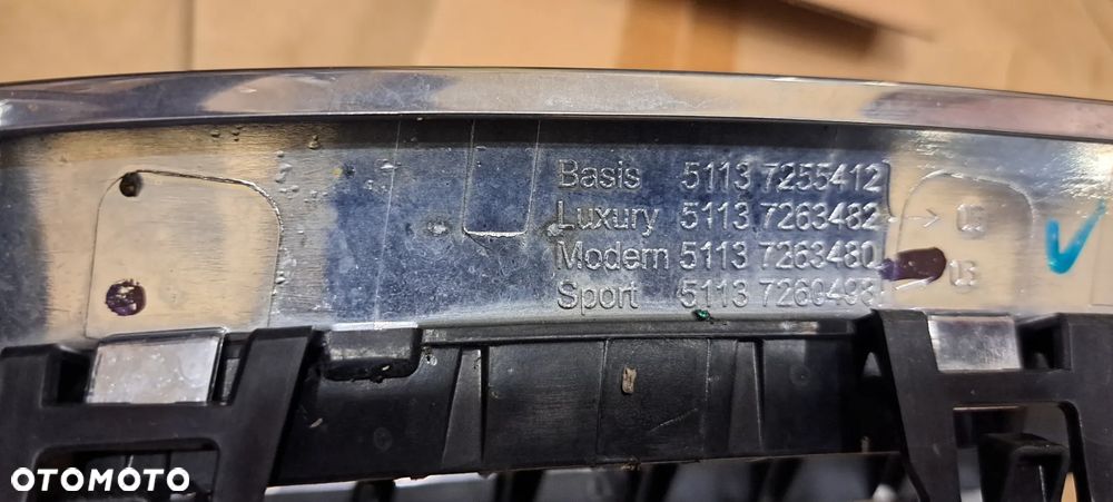 Nerki Gril Atrapa BMW 3 F30/F31 - 2