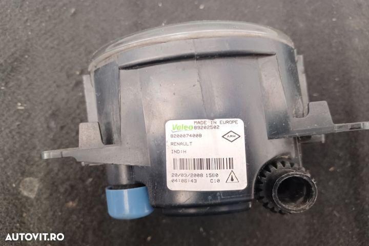 Proiector dreapta 8200074008 89202502 8200074008 89202502 Renault Lag - 4