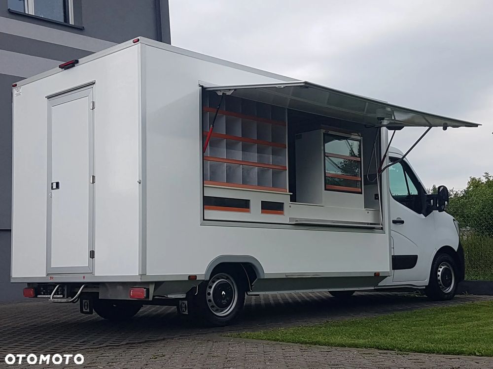 Renault MASTER SKLEP BAR FOODTRUCK KONTENER NISKOPODŁOGOWY AUTOSKLEP AGREGAT AC KLIMA DMC 3500KG - 28