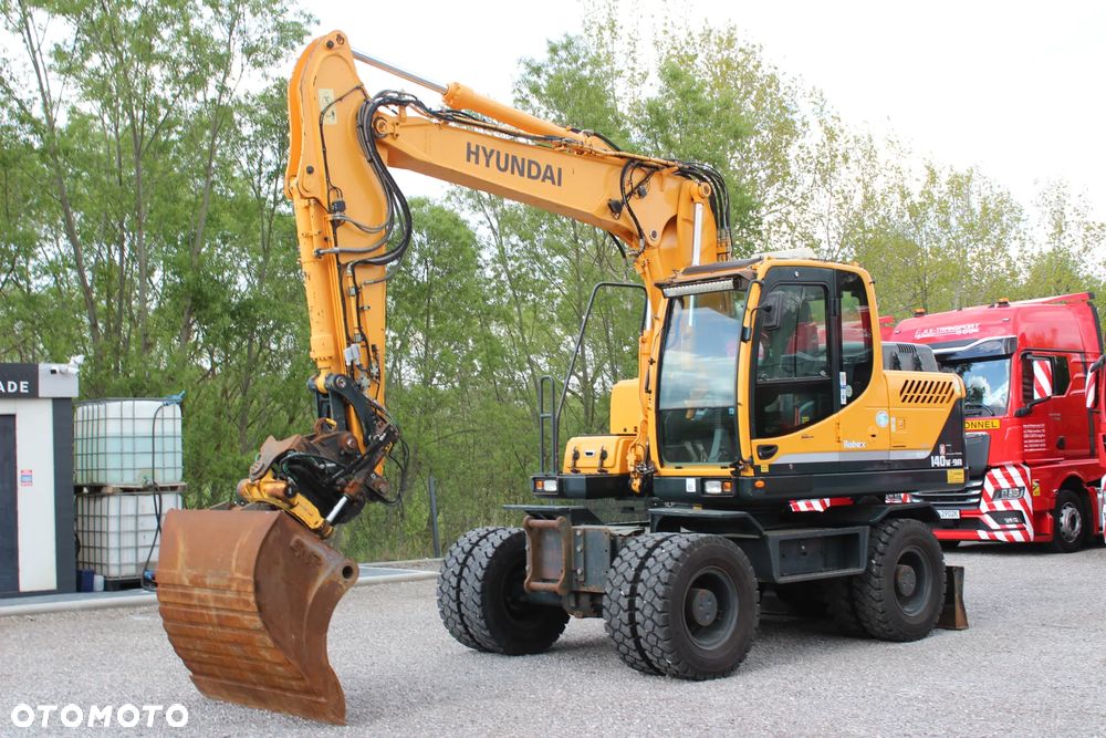 Hyundai 140W-9 Rototilt/Sprowadzony /9500Mtg - 3