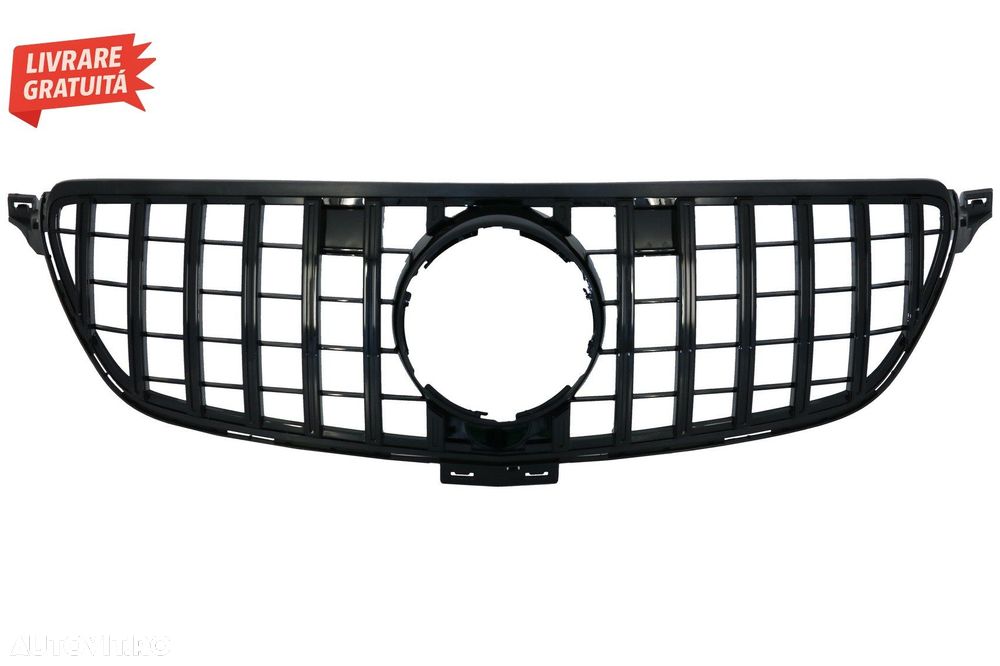 Grila Centrala Mercedes GLE Coupe C292 (2015-2018) GLE W166 SUV (2015-2018) GT-R P- livrare gratuita - 2