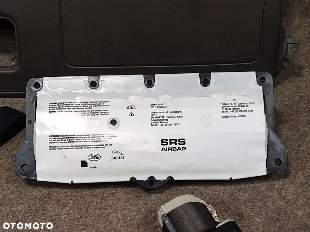 RANGE ROVER VOGUE L322 01-12r Poduszka Powietrzna AirBag Napinacze Pasy Deska - 8