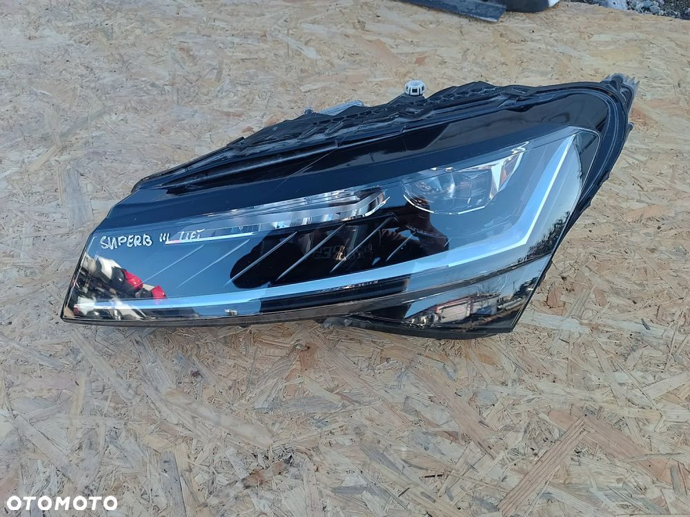 LAMPA PRZÓD PRZEDNIA LEWA FULL LED SKODA SUBERB III LIFT 3V1941015D - 3