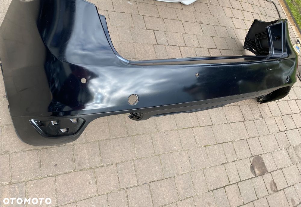 PORSCHE CAYENNE II 7P5 958 92A ZDERZAK TYLNY LY9B PDC SPOILER ORG. - 2