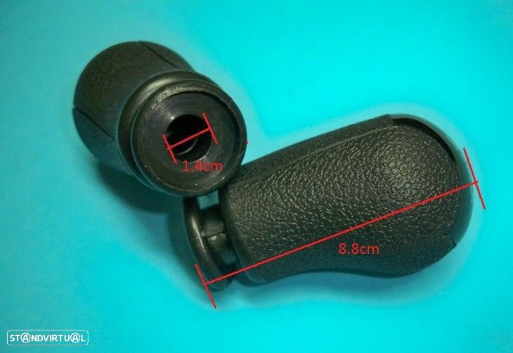 Moca punho velocidades Ford Focus Mondeo Fiesta C-Max  6V  NOVA - 5