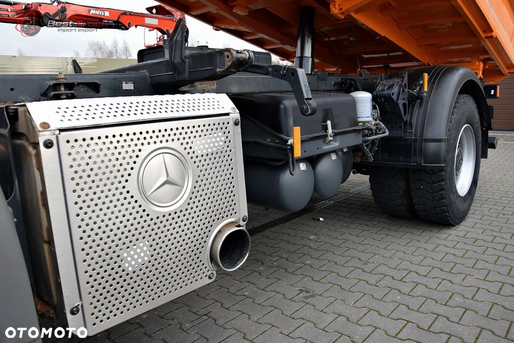 Mercedes-Benz ACTROS 1841 / 4X2 / KIPPER MEILLER S3 / EURO 5  /  DUŻY MOST / RESOR  P+T / - 24