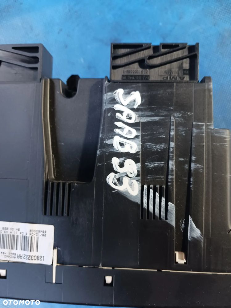 Panel klimatyzacji nawiewu grzane fotele SAAB 93 9-3 05' EU 12803222AA - 4