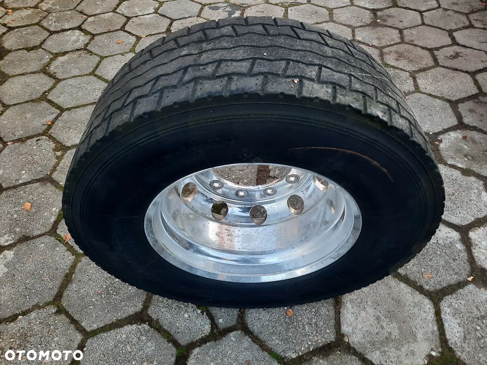 Felga Aluminiowa Alcoa 9 Michelin 315/70 R22,5 Komplet Scania R - 1