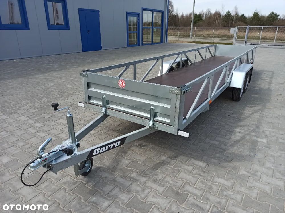 Carro Przyczepa dłużyca ramowa 612x123 cm, 750 kg - 5