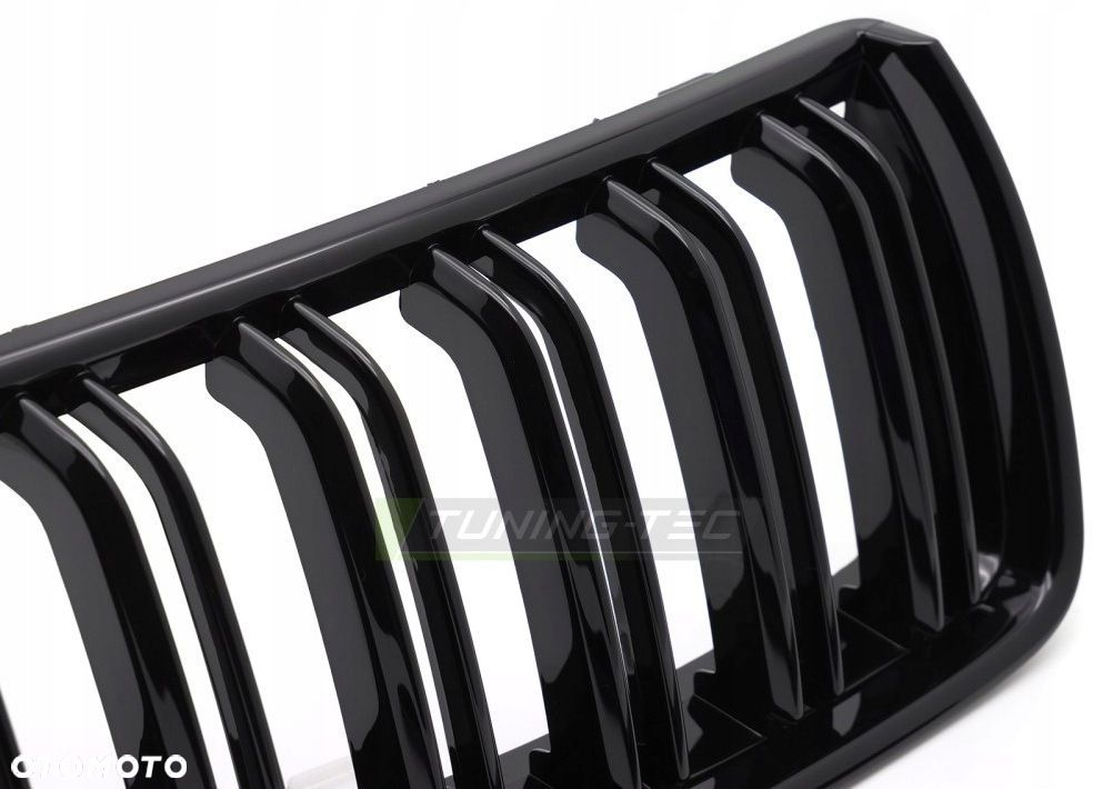 Atrapy Grille Kratki Nerki Listwy Tuning Black Glossy Bmw 3 e90 e91 2004-08 - 5