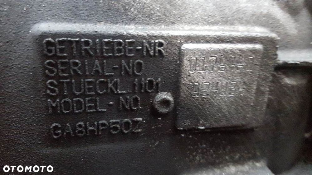 SKRZYNIA BIEGÓW AUTOMATYCZNA 8678883 GA8HP50Z BMW F30 F31 2.0 D 163 - 4