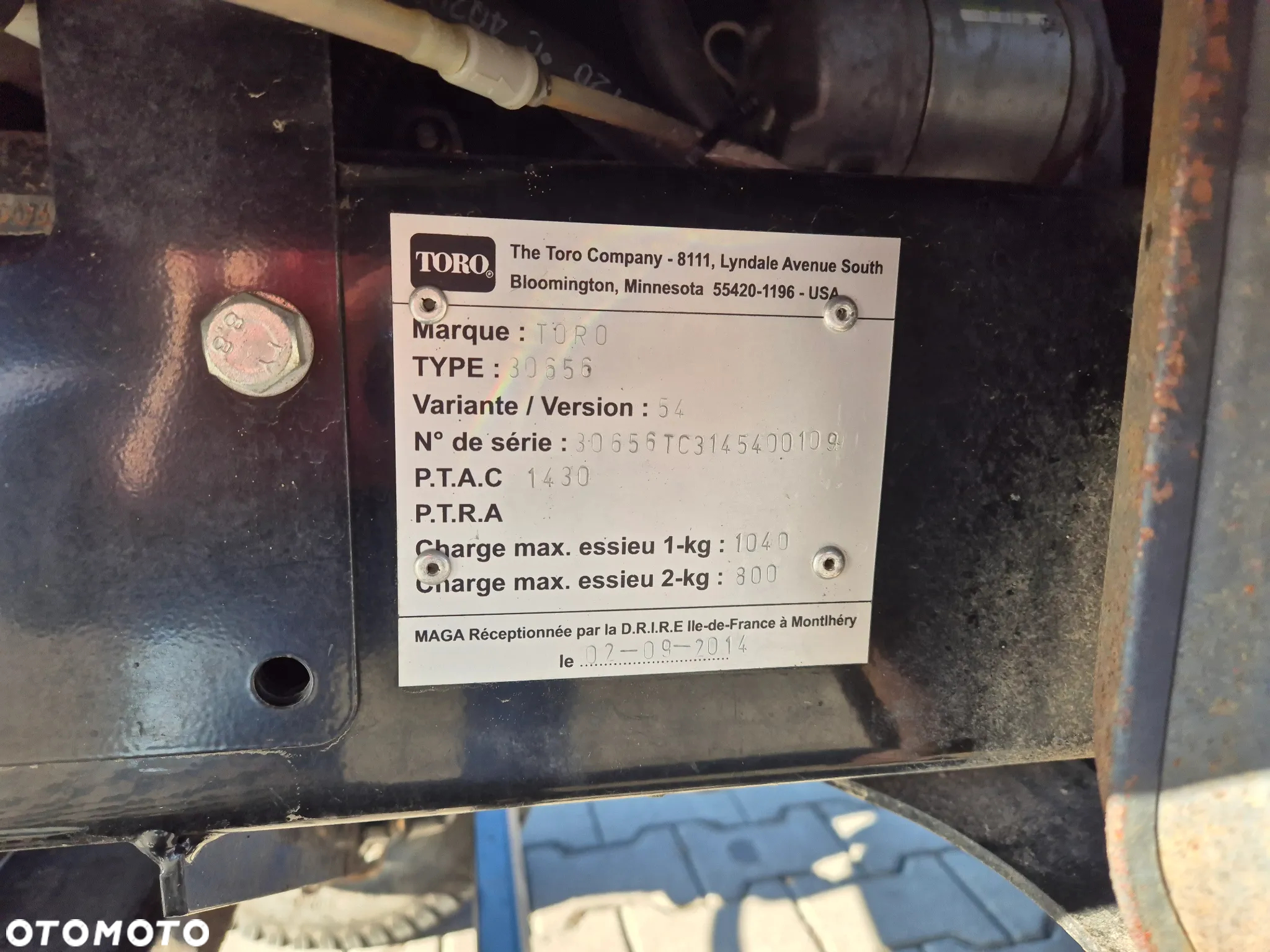Inny TORO Model CT2240 / 4WD / TURBO / KOSIARKA + RÓWNARKA / IDEALNA NA POLA GOLFOWE / 1 WŁ. / W PEŁNI SPRAWNA - 15