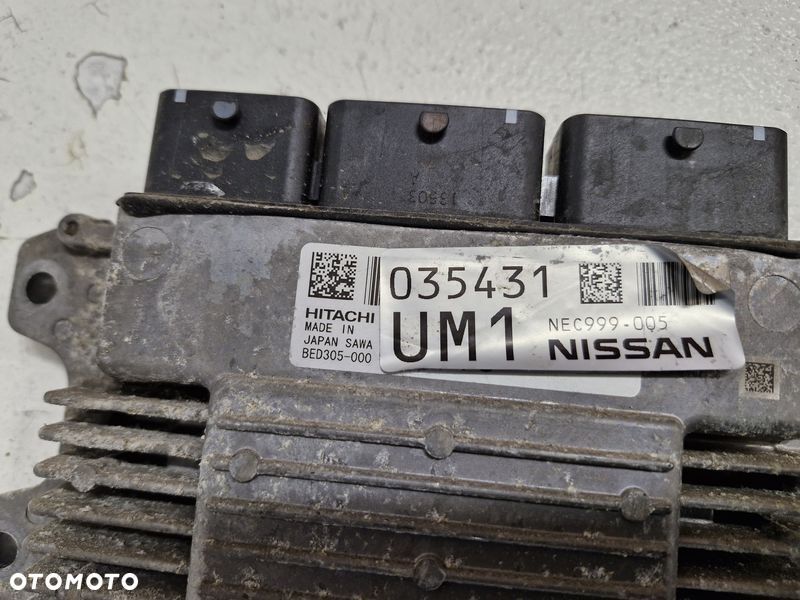 NISSAN JUKE F15 I 1 NISMO 1.6 B STEROWNIK KOMPUTER SILNIKA ECU NEC999-005 BED305-000 - 3