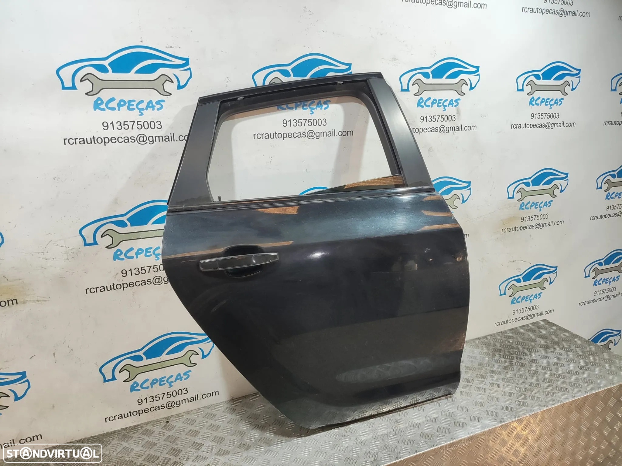 Porta Traseira Direita Opel Astra J P10 Fecho Elevador Motor Puxador Vidro - 4