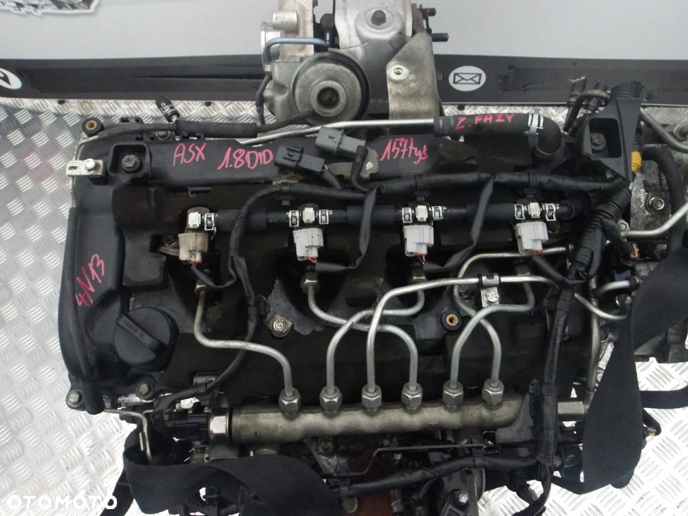 SILNIK KOMPLETNY MITSUBISHI ASX 1.8 DID 4N13 ZMIENNE FAZY 157 TYS - 2