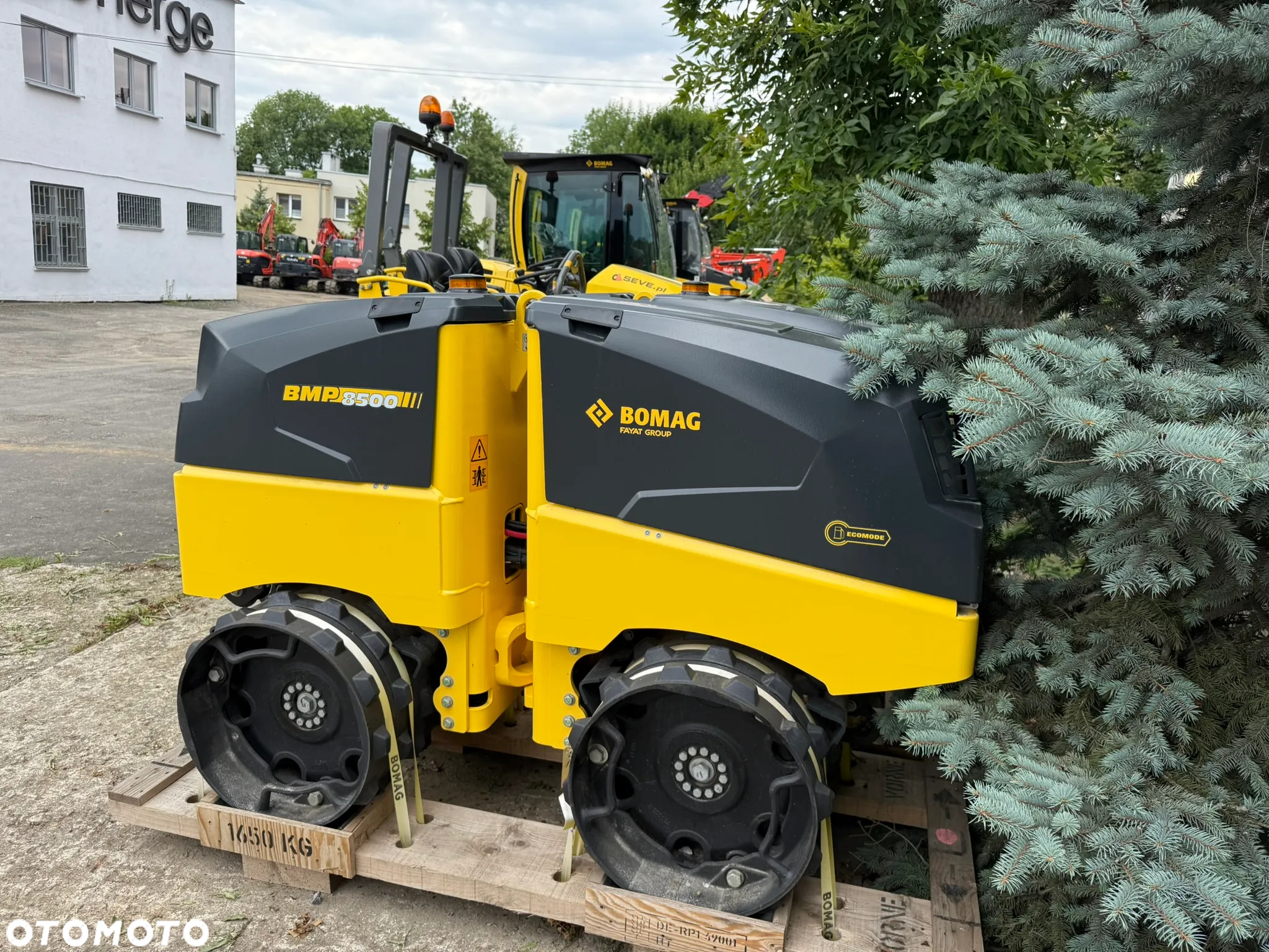 Bomag BMP 8500 walec okołkowany zdalnie sterowany - 5