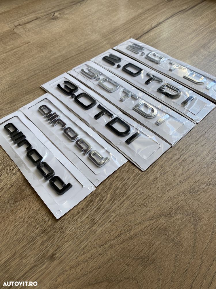 Emblema Embleme Scris Logo Semn Spate Portbagaj 2.0Tdi 3.0Tdi Allroad - 2